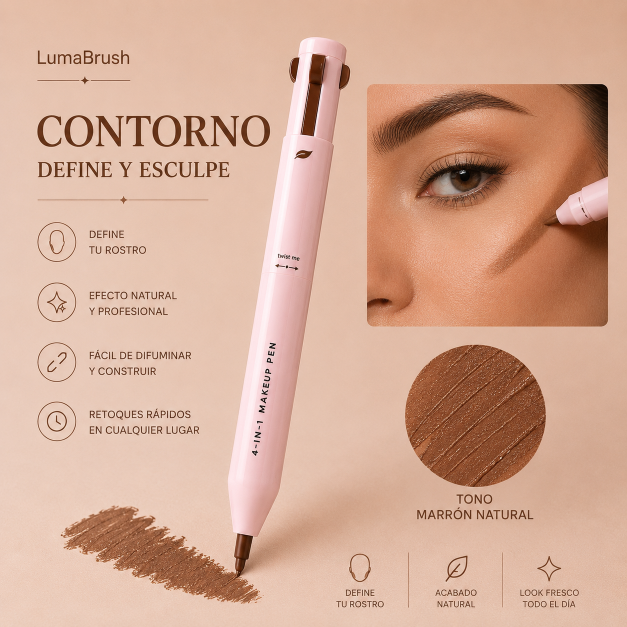 Boligrafo de maquillaje MultiGlam