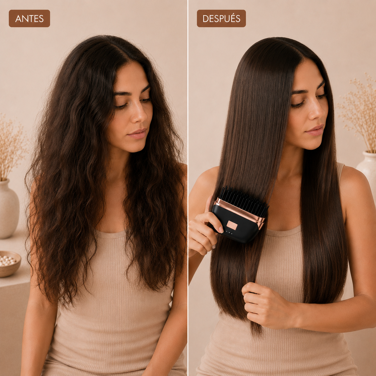 CHEVEUX LISSES ET SANS FRISOTTIS EN MOINS DE 3 MINUTES | LUMABRUSH
